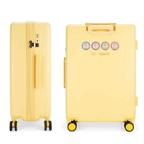 Cloe Maleta 24 plg para Documentar Peanuts x Oe 2EP25568AMA24. Color Amarillo. Unisex