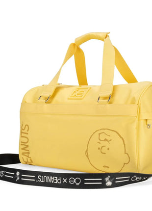 Cloe Duffle Bag Grande Nylon Peanuts x Oe 2EQCP25562AMA. Color Amarillo. Unisex