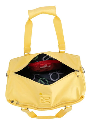 Cloe Duffle Bag Grande Nylon Peanuts x Oe 2EQCP25562AMA. Color Amarillo. Unisex