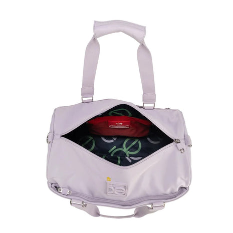 Cloe Duffle Bag Grande Nylon Peanuts x Oe 2EQCP25562LIL. Color Lila. Dama