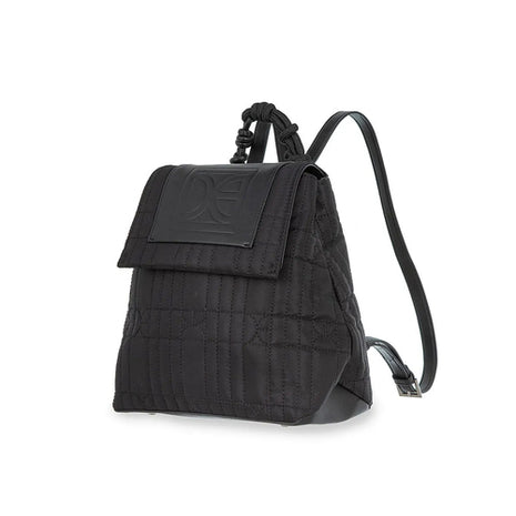 Cloe Backpack Mediana Con Monedero 3BLCI24530NEG. Color Negro. Dama