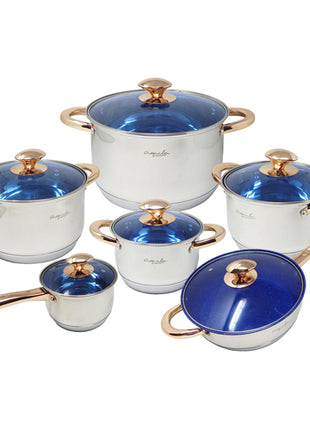 Batería de Cocina Siberia 12 piezas 402020111 Aquila