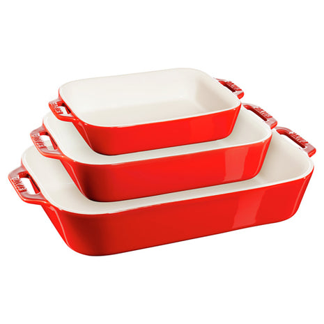 Zwilling Juego de utensilios 40508-171 cereza de 3 piezas de cerámica