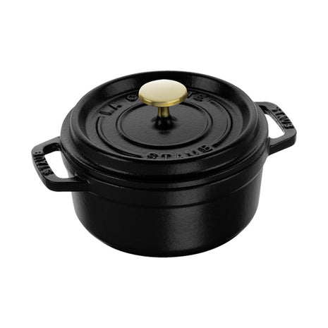 Staub Cocotte redondo 40509-471 negro de hierro de 12cm