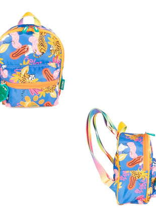 Cloe Backpack Mod. 4BLGO24541AZU Chica para Niña Estampado Tropical color Azul