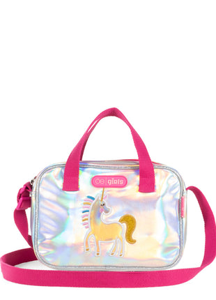 Cloe Bolsa Crossbody Mediana Mod. 4BLGV24493PLA Para Niña Con Charm Plata