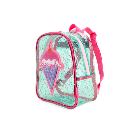 Cloe Bolso niñas girls v25 083 azul /backpack mediano. Dama