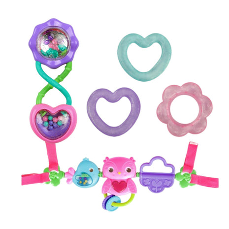 Bright Starts Mis Primeros Juguetes 52159PK Color Rosa 5 Piezas