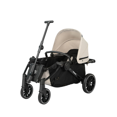 Prinsel Carriola Wagon 2 en 1 5257 beige asiento amplio y confortable y ruedas resistentes