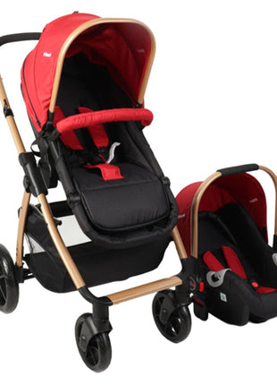 Prinsel Carriola Prima TS LX 5046 Sistema De Viaje Rojo