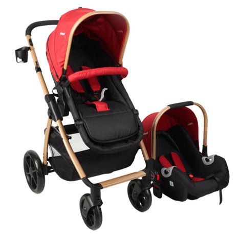 Prinsel Carriola Prima TS LX 5046 Sistema De Viaje Rojo