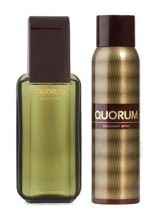 Antonio Puig Set 2 piezas Quorum edt 100 ml + desodorante spray 150 ml ml. Caballero