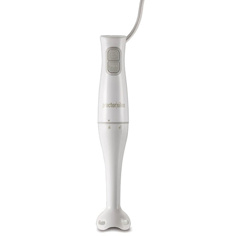 Proctor Silex batidora Mod. 59739, color: blanco, de immersión de 2 velocidades