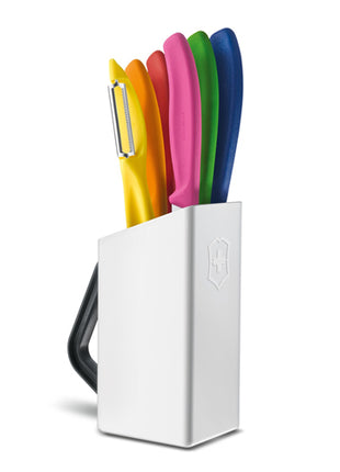 Block de 5 cuchillos y 1 pelador 6.7127.6L14 Victorinox