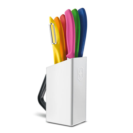 Block de 5 cuchillos y 1 pelador 6.7127.6L14 Victorinox