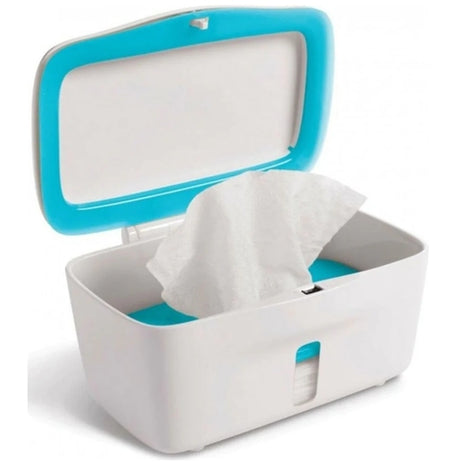 Oxo dispensador Mod. 6324400 de toallitas húmedas color: blanco con azul