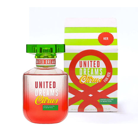 United Dreams Citrus For Her edt 80ml. Dama. United Colors Of Benetton
