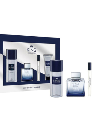 King of Seduction 4 Pzas. Edt 100 ml. Caballero. Antonio Banderas