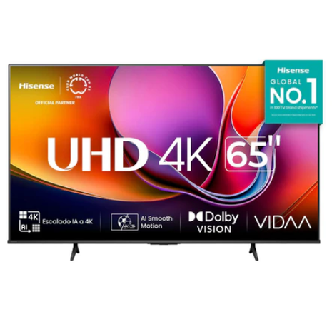 Hisense Pantalla 65 Pulgadas 65A65NV Smart TV 4K UHD