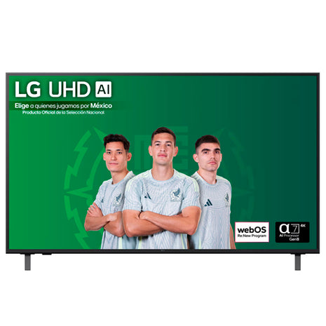 LG Pantalla 65" 65UA8055PSA negro Smart TV UHD 4K WEBOS AI