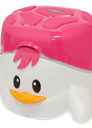 Prinsel baño entrenador Mod. 7005, color: rosa, es de pingüino girl