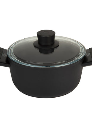 Ballarini Cacerola Avola 75002-920 negro con tapa de 20cm de aluminio