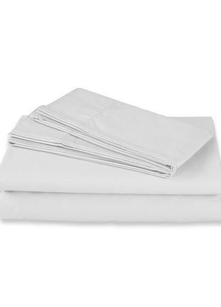 Sábanas Cotton Sheet Set blanco Queen Size SpringAir