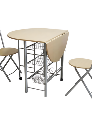 Desayunador plegable con 2 sillas 1060 Brang