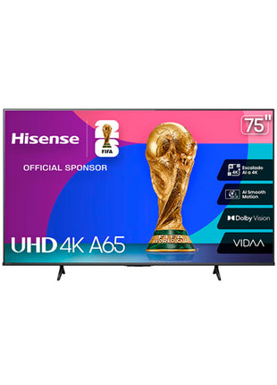 Hisense Televisor 75” 75A65NV 4K UHD