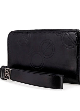 Cloe Cartera Grande Mod 7BINV25915NEG Cierre Sencillo Con Maneral Color Negro. Dama