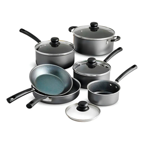 Tramontina Batería de Cocina Primaware 10 piezas 80119542 gris con recubrimiento antiadherente Starflon Max