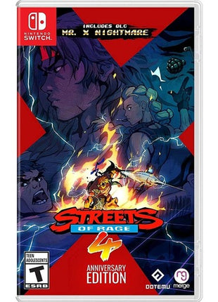 Streets of Rage 4 Anniversary Edition Switch