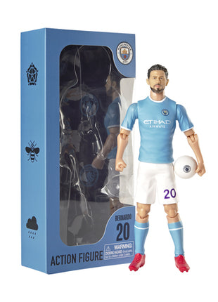 Figura coleccionable 20cm Bernardo Silva del Manchester City 83361 Sockers