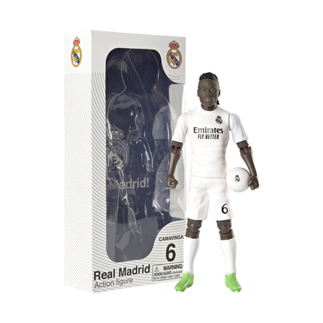 Figura coleccionable 20cm Camavinga del Real Madrid 83637 Sockers