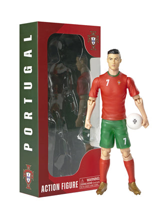 Figura coleccionable 20cm Cristiano Ronaldo de la Selección Portugal 83781 Sockers