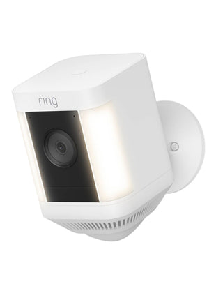Ring Cámara de Seguridad Inalámbrica Spotlight Cam Plus 840268992972 Blanco Para Exteriores