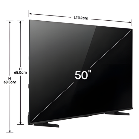 Hisense Televisión 50” Pulgadas 4K Ultra HD QLED 50QD65QV