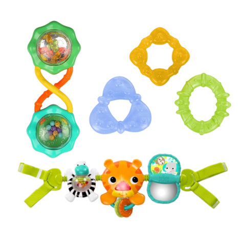 Bright Starts Mis Primeros Juguetes 9005PK 5 Piezas Verde