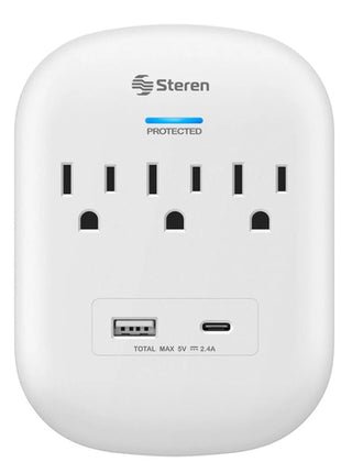 Clavija adaptadora de contactos y cargador 905-160 Steren