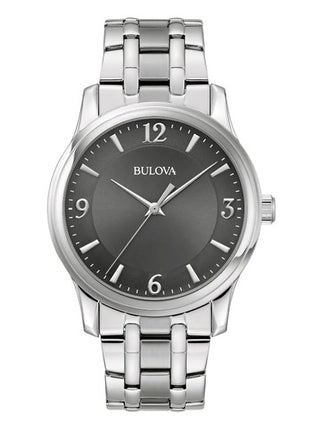 Bulova reloj Mod. 96A307, color: plata, para caballero