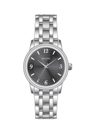 Bulova reloj Mod. 96A308, color: plata, para dama