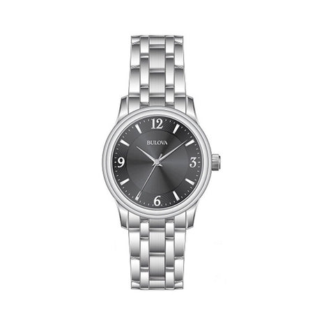 Bulova reloj Mod. 96A308, color: plata, para dama
