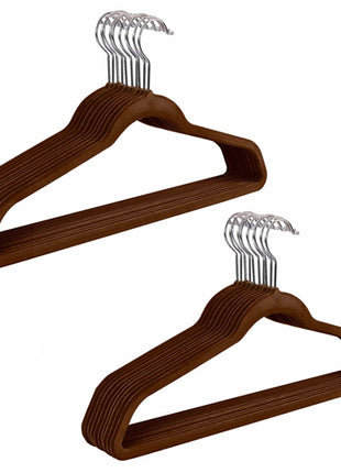 Set de 20 ganchos chocolate 97094-CH Good & Good