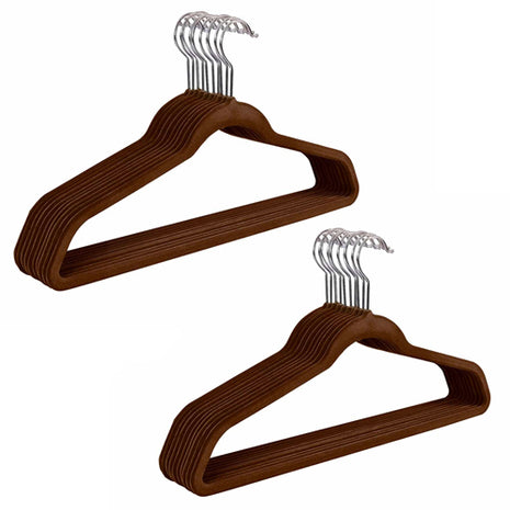 Set de 20 ganchos chocolate 97094-CH Good & Good