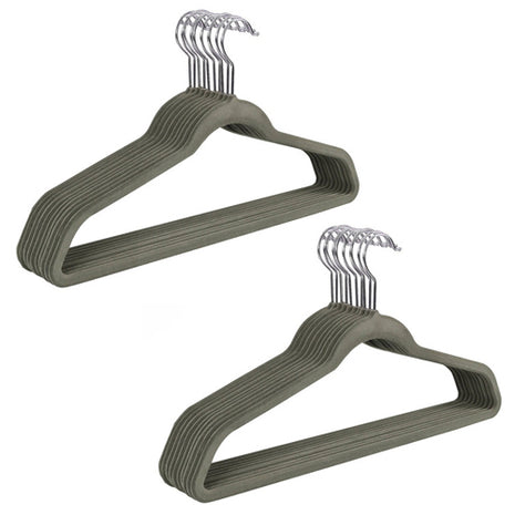 Set de 20 ganchos gris 97094-GO Good & Good