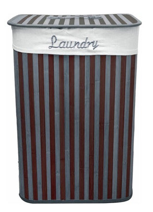 Cesto de bambú para ropa bicolor 97117BI Good & Good