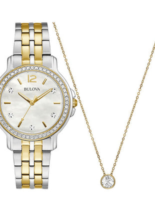 Bulova reloj Mod. 98X127, color: dorado, para dama