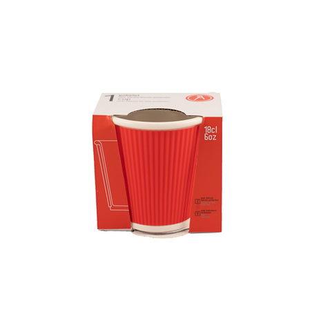 Vaso para expreso de 180ml rojo Les Artistes