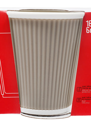 Vaso para expreso de 180ml gris Les Artistes