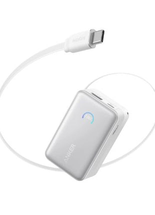 Anker Batería Portátil Nano A1638H11 Blanco 45W 10,000mAh